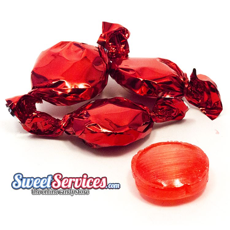 Primrose Red Foil Discs Red Candy