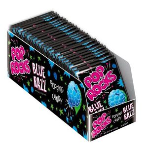 Blue Razz Pop Rocks ~ 24 Count Blue Razz Pop Rocks ~ 24 Count