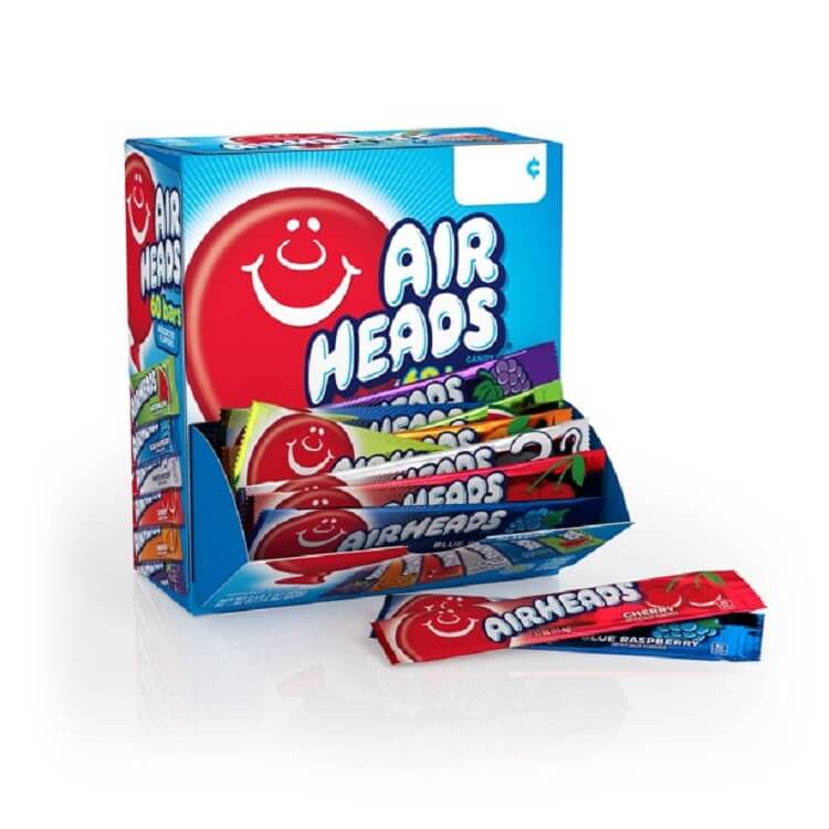 Assorted Airheads Gravity Feed Box Assorted Airheads Gravity Feed Box