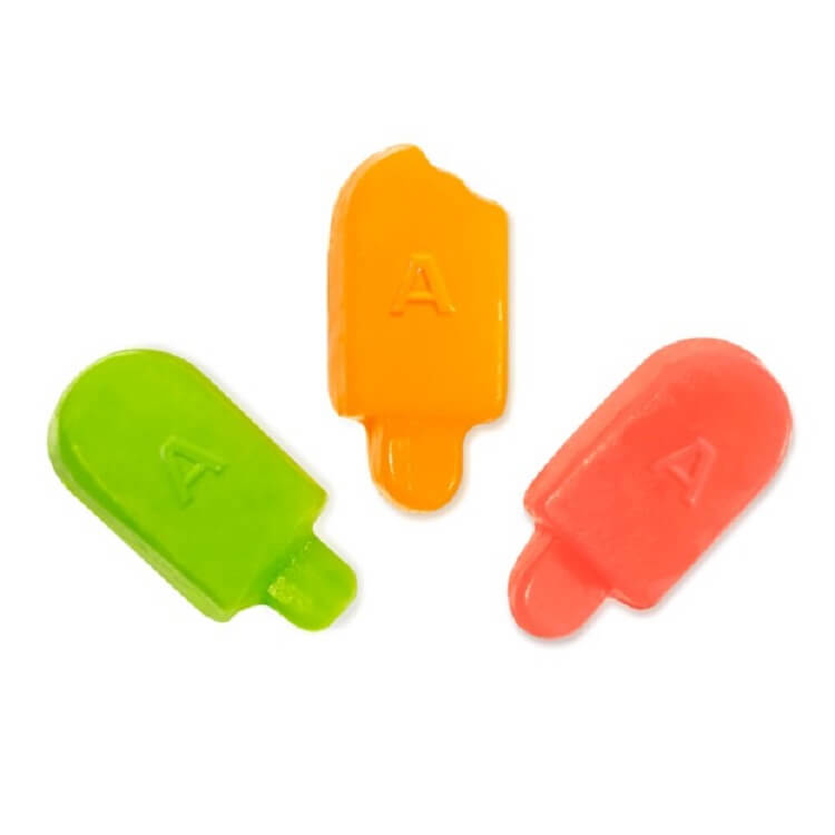 Sherbet Gummi Ice Pops ~ 5lb Bag 