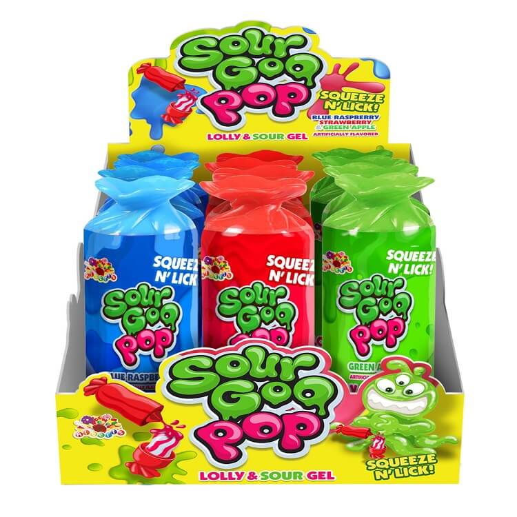 Alberts Sour Goo Pop 12 Count