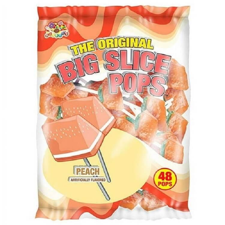 Big Slice Peach Pop  1~48ct. Bag 