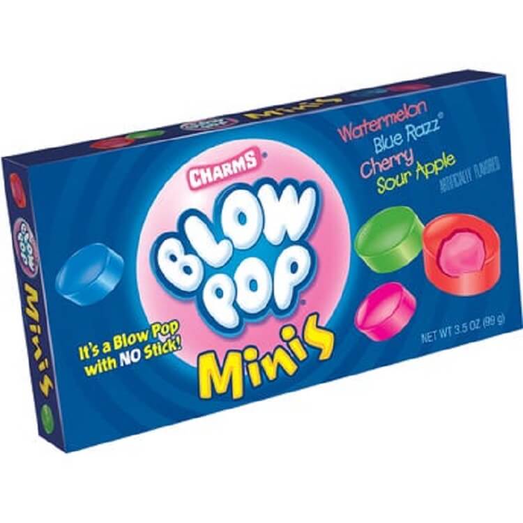 Blow Pop Minis Theater Box  Blow Pop Minis Theater Box