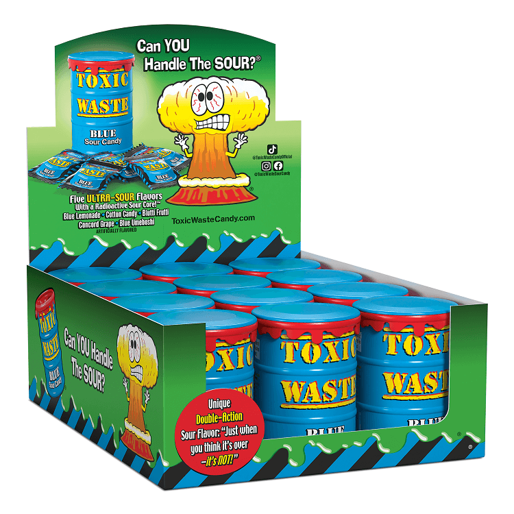 Toxic Waste Blue Drums 