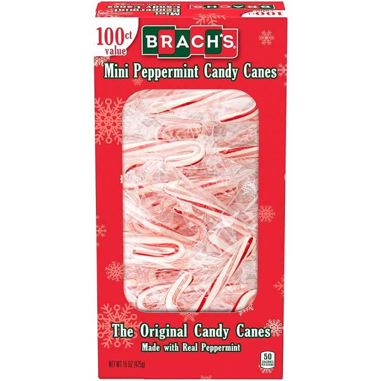 Brach's Mini Candy Canes - 100 Count Brach's Mini Candy Canes - 100 Count