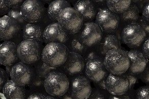 Black Foil Chocolate Balls 