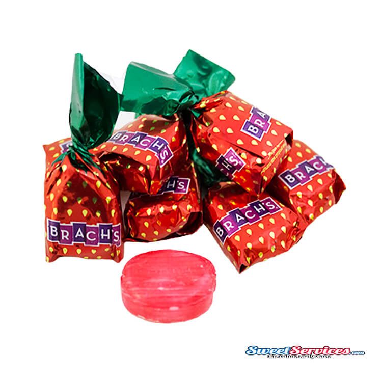 Brachs Strawberry Filled Bon-Bon 5.5 lb Bag, Bulk Candy