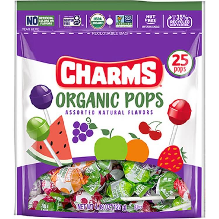 Charms Organic Pops 