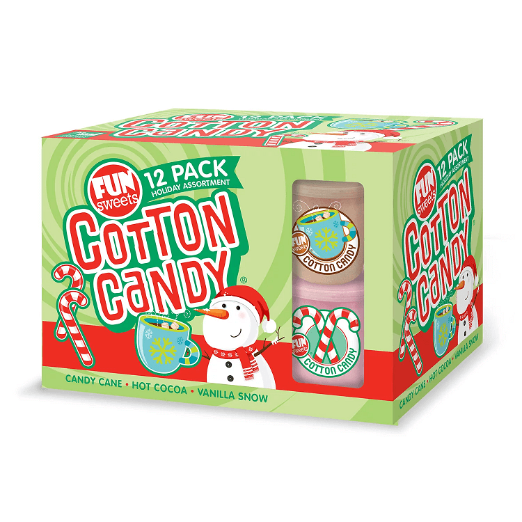 Fun Sweet Holiday Cotton Candy  Fun Sweet Holiday Cotton Candy