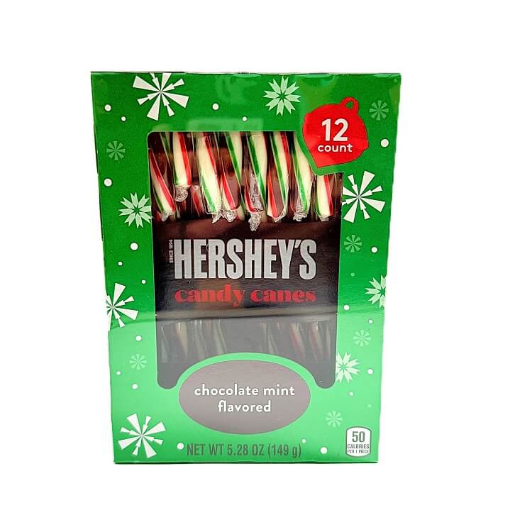 Hershey Chocolate Mint Candy Canes Hershey Chocolate Mint Candy Canes