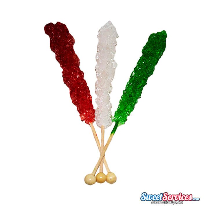 Christmas Rock Candy Sticks