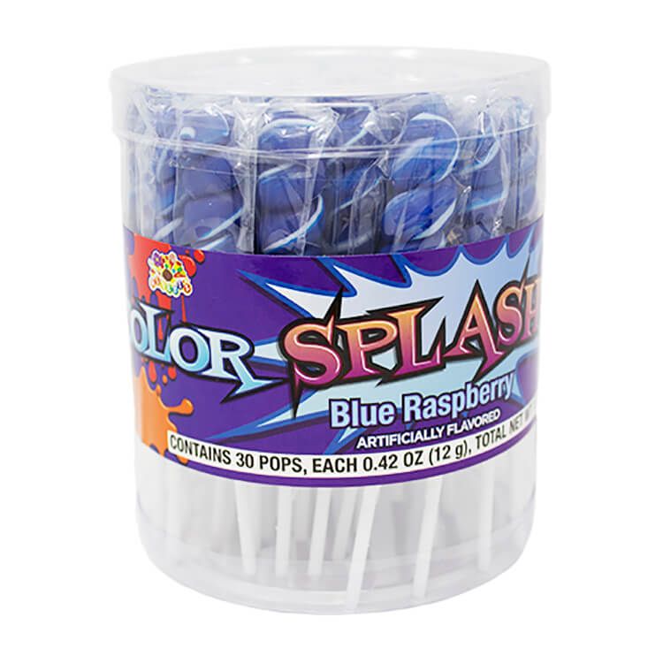 Albert's Blue Raspberry Twist Pops ~ 30ct. 