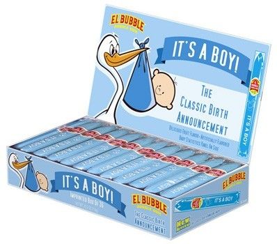 Birth Announcement Its a Boy Bubble Gum Cigar - 36 Count Box Birth Announcement Its a Boy Bubble Gum Cigar - 36 Count Box
