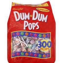 Dum Dum Pops Gusset Bag Dum Dum Pops Gusset Bag