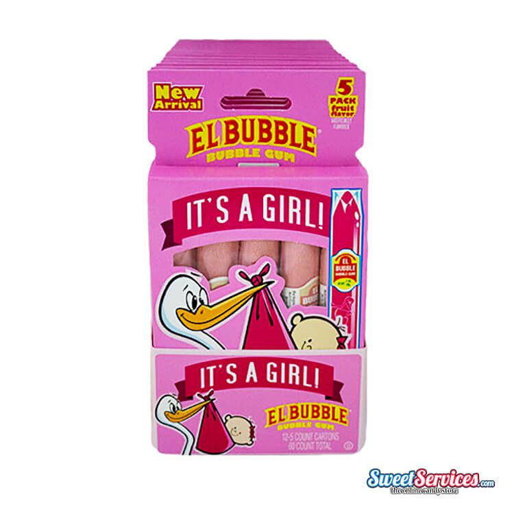 It's a Girl Bubble Gum Cigar It's a Girl Bubble Gum Cigar