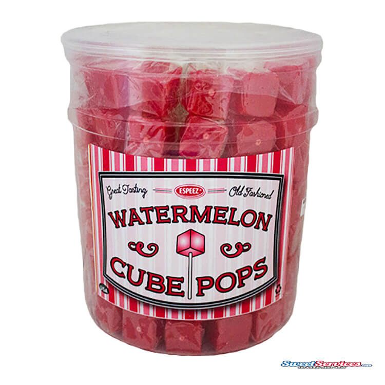 Espeez Watermelon Cube Pop ~ 100 Count 