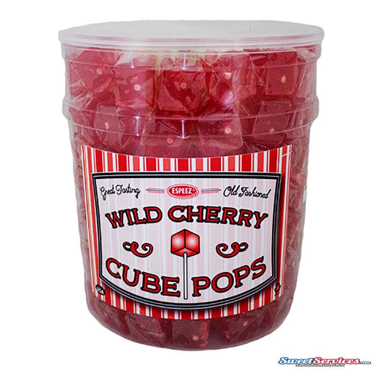Espeez Wild Cherry Cube Pop ~ 100 Count