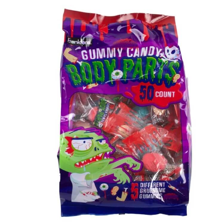 Frankford Gummy Missing Body Parts 