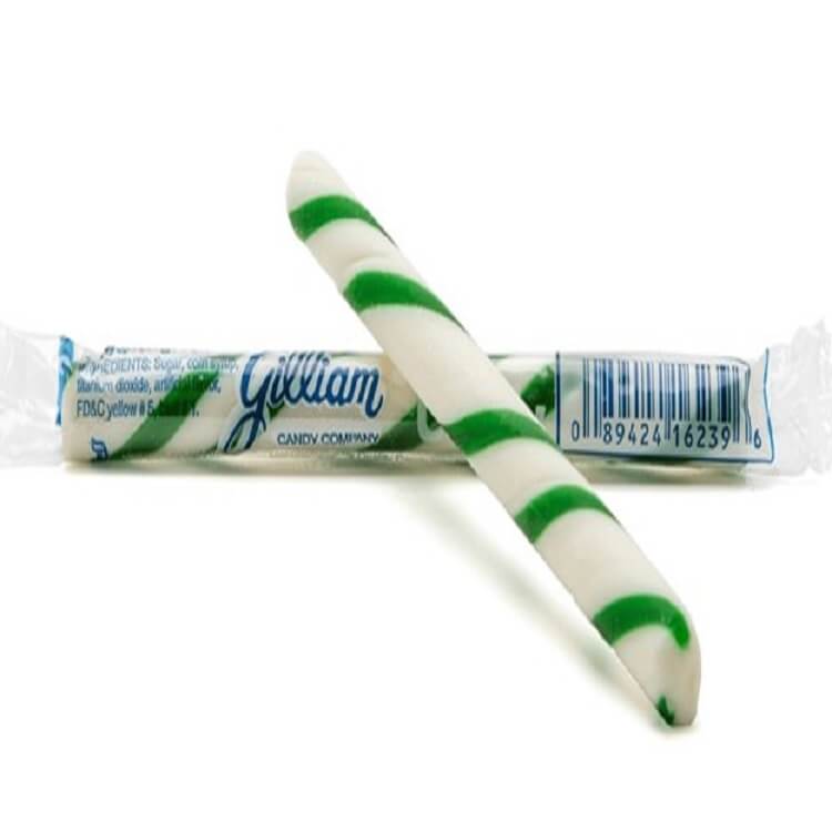 Green Apple Candy Stick ~ 80 Count Box  Green Apple Candy Stick ~ 80 Count Box