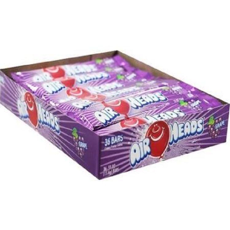 Airheads Grape Taffy Bars 