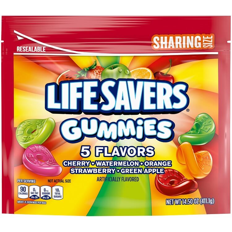 Lifesavers 5 Flavor Gummies 