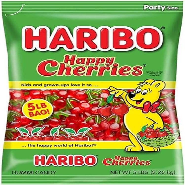 Haribo Happy Cherries 5lb Bag
