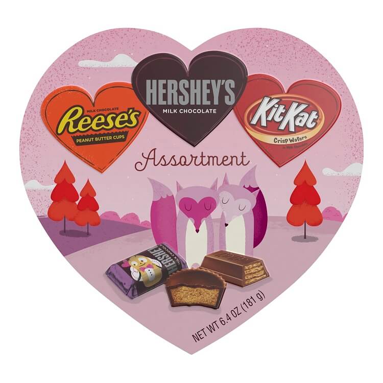 Hershey Valentine Assorted Heart Box Hershey Valentine Assorted Heart Box