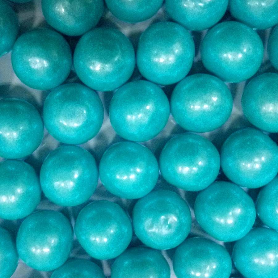 1/2" Pearl Blue Gumballs ~ 2lb Bag 
