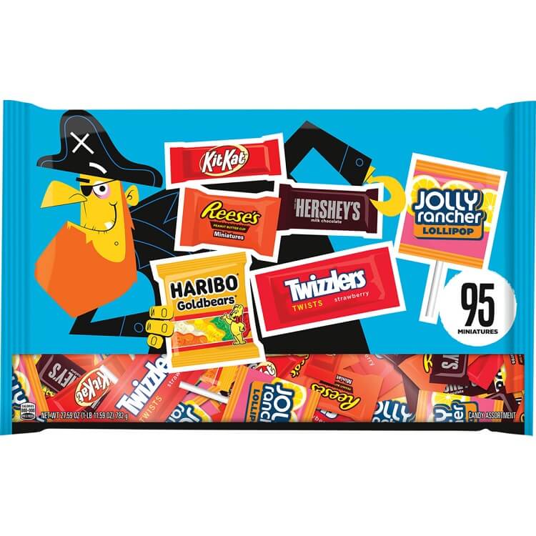 Halloween Hershey Variety Mix 95 Pieces Halloween Hershey Variety Mix 95 Pieces