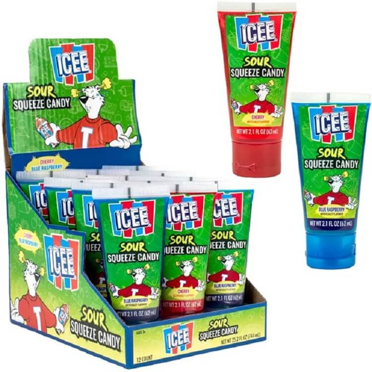 Icee Sour Squeeze Candy