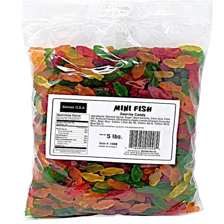 Kervan Mini Assorted Gummy Fish 