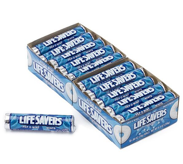 LifeSavers Pep-O-Mint Roll - 20 Count
