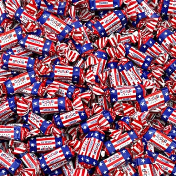 Party Works Patriotic Chocolate Caramel Party Works Patriotic Chocolate Caramel