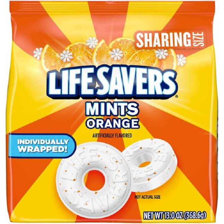 Lifesavers Orange Mints-13oz Bag