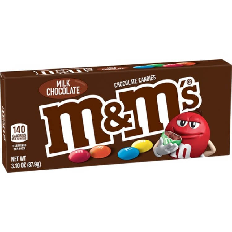 M&M Plain Theater Box 3.1oz