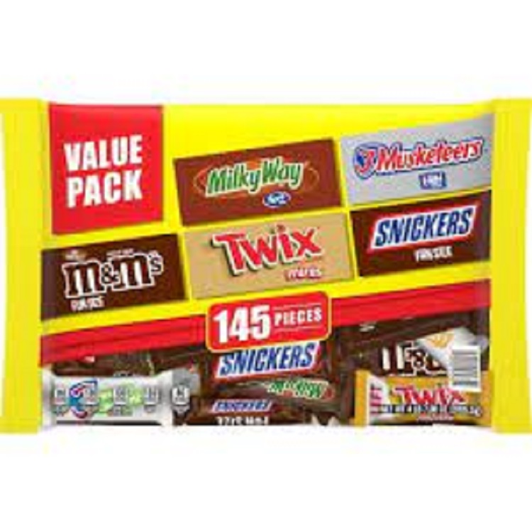 Save on Mars Assorted Chocolate Candy Fun Size - 55 ct Order Online  Delivery