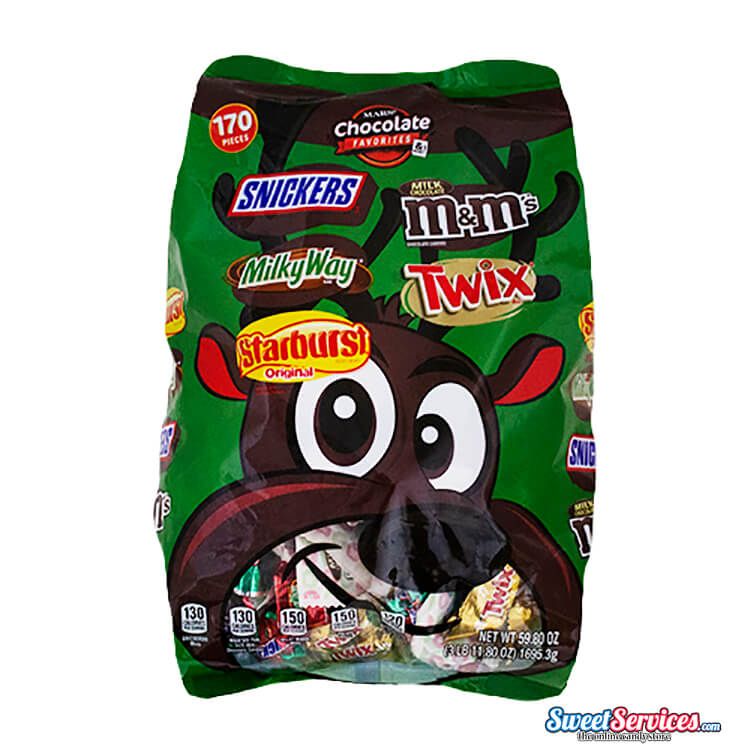 Mars Christmas Miniature Mix ~59.80oz Bag