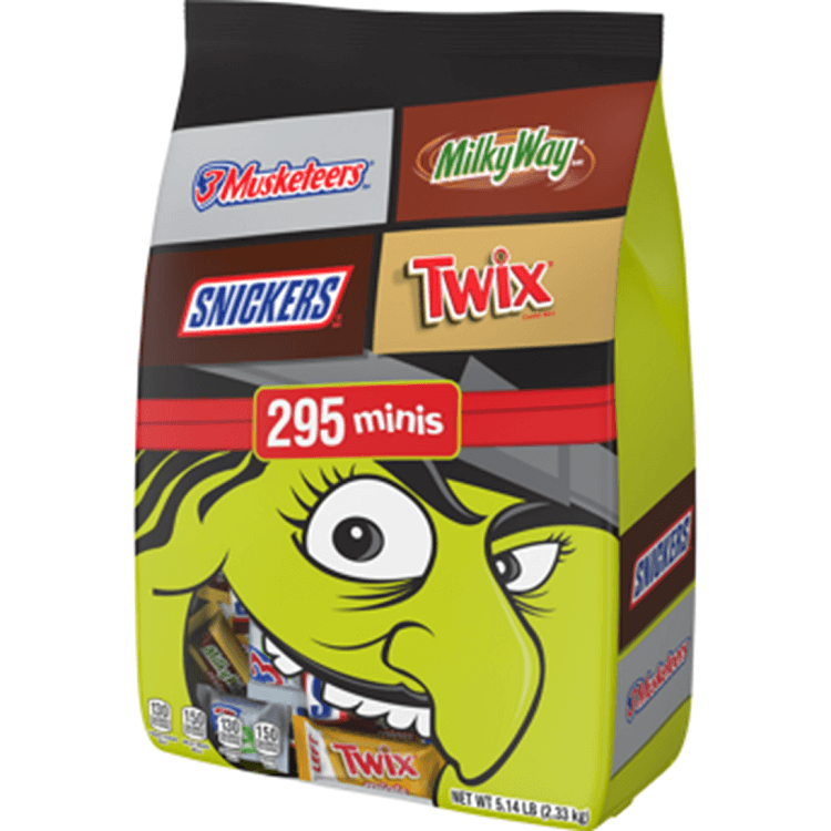 Halloween Mars Mix 295 Pieces   Halloween Mars Mix 295 Pieces