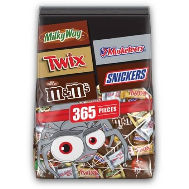 Halloween Variety Mars Mini Mix~365 Pieces Halloween Variety Mars Mini Mix~365 Pieces