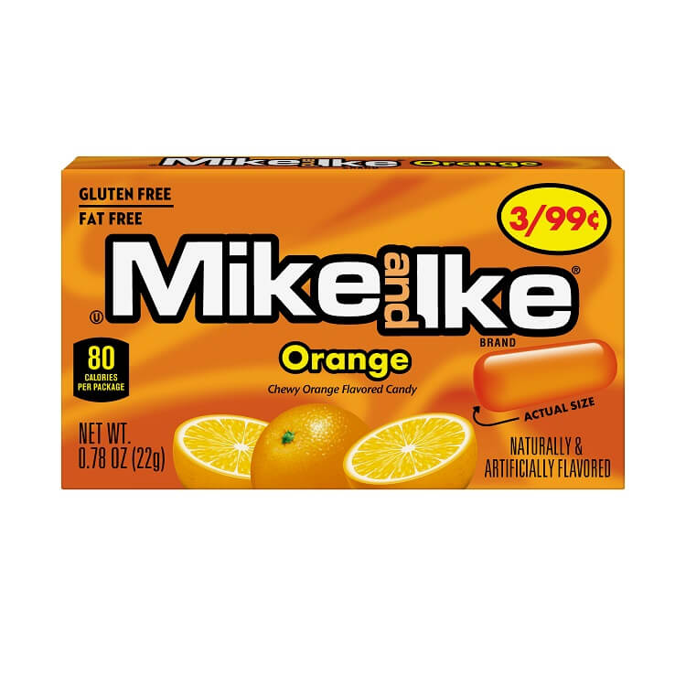 Mike and Ike Orange 24 Pack