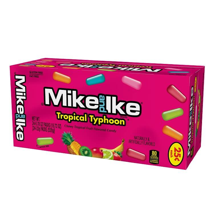 Mike and Ike Tropical Typhoon 24 Pack 