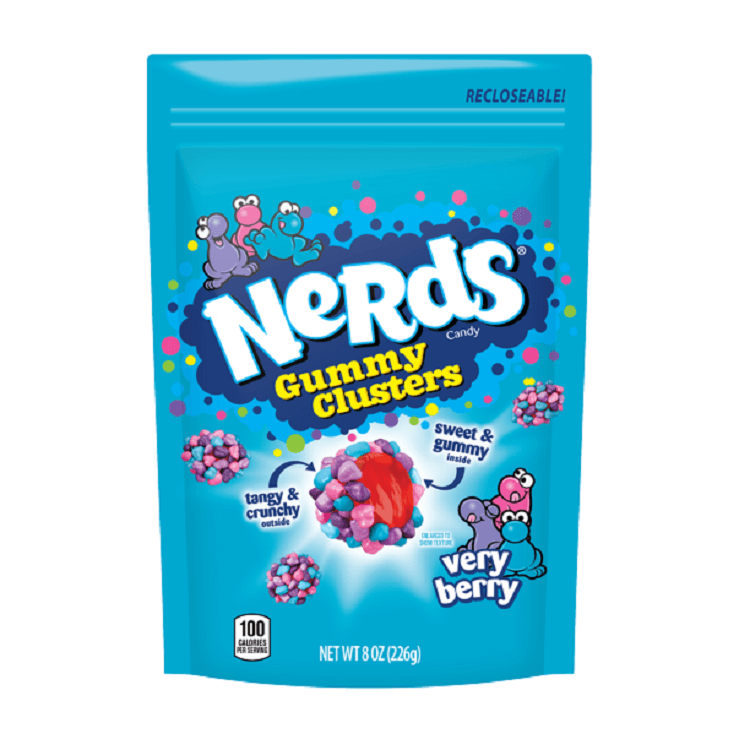 Nerds Very Berry Gummy Cluster