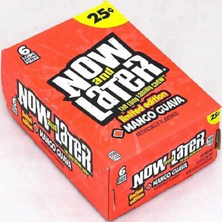 Now and Later Mango Guava ~ 24 Count  Now and Later Mango Guava ~ 24 Count