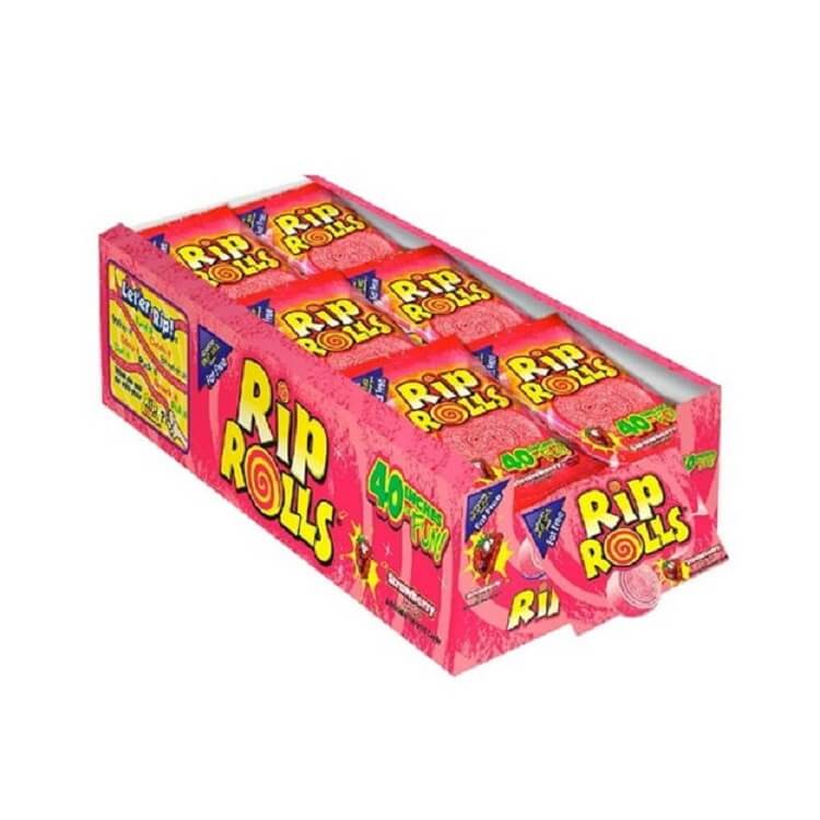 Strawberry Rip Rolls 24 Count 