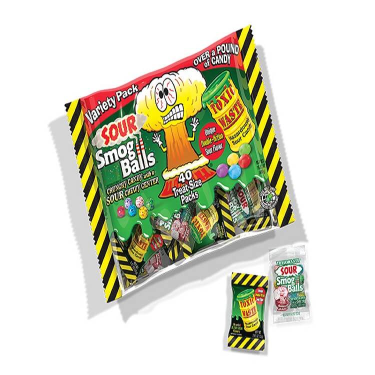 Sour Smog Balls & Toxic Waste Variety Bag Sour Smog Balls & Toxic Waste Variety Bag