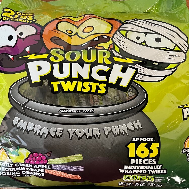 Sour Punch Halloween Twist