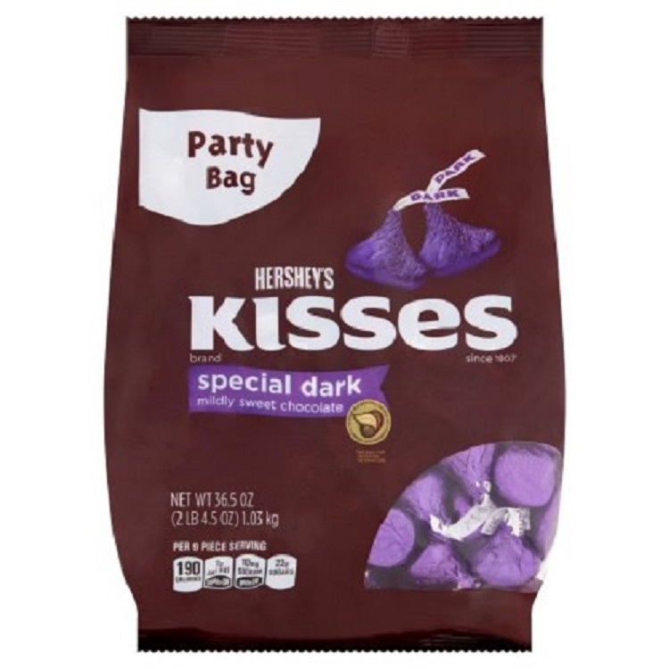 Hershey Special Dark Chocolate Kisses  Hershey Special Dark Chocolate Kisses