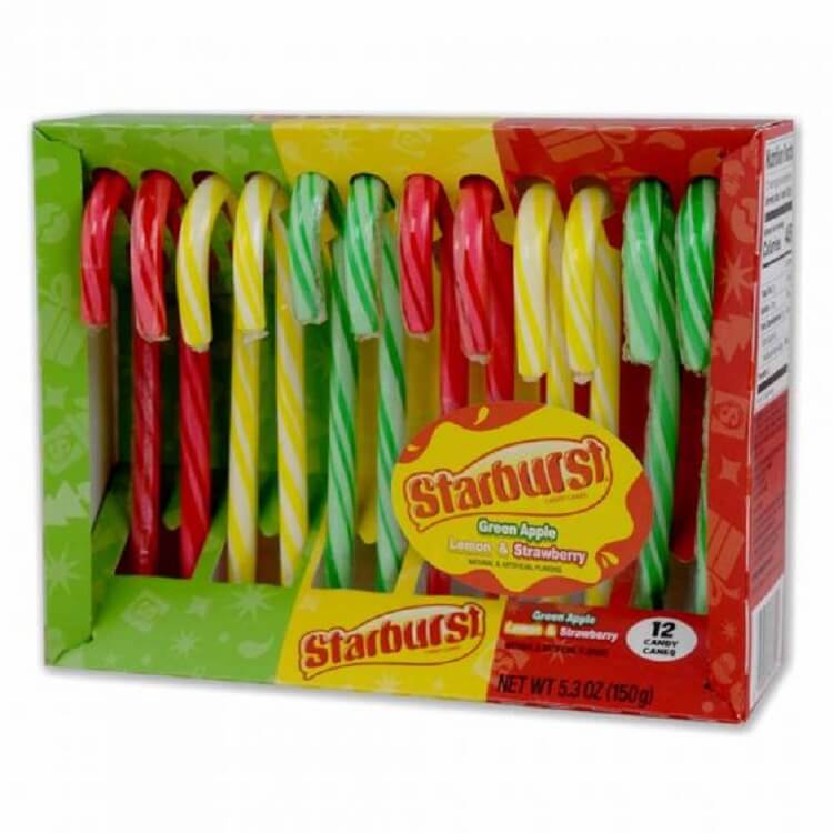 Starburst Candy Canes