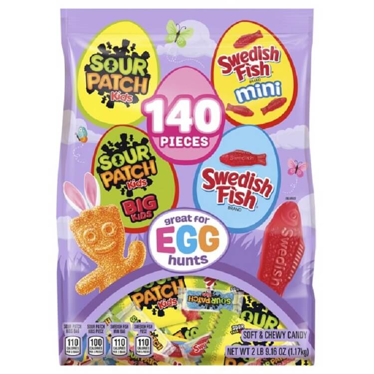 Swedish Fish and Sour Patch Assortment ~ 140 ct.
