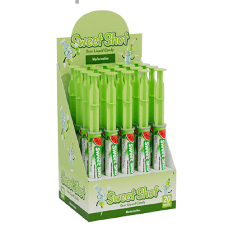 Sweet Shot Watermelon Candy 20 Count 